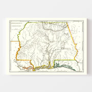 map of Mississippi