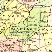 old Mississippi map