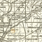 old Mississippi map