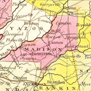 old Mississippi map