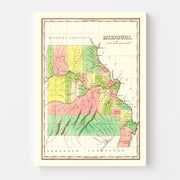 map of Missouri