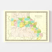 map of Missouri