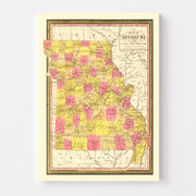 map of Missouri