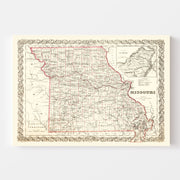 map of Missouri