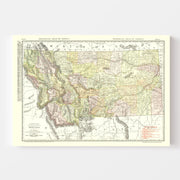 map of Montana