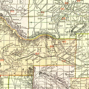 old Montana map
