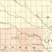 old Nebraska map