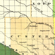 old Nebraska map