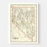 map of Nevada
