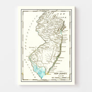 map of New Jersey