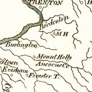 old New Jersey map