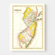 map of New Jersey