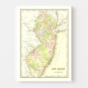 map of New Jersey