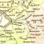 old New Jersey map