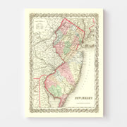 map of New Jersey