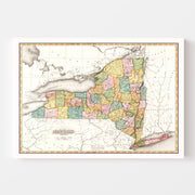 map of New York