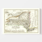map of New York