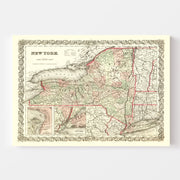 map of New York