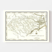 map of North Carolin