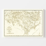 map of North Carolin