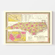 map of North Carolin