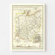 map of Ohio