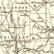 old Ohio map