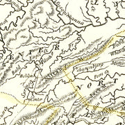 old Pennsylvania map
