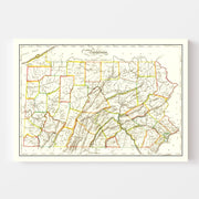 map of Pennsylvania