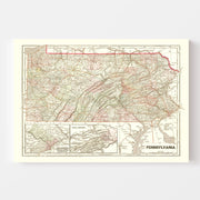 map of Pennsylvania