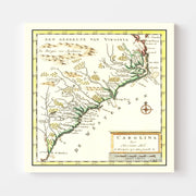map of South Carolin