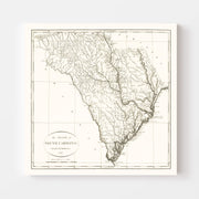 map of South Carolin