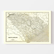 map of South Carolin