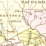 old Texas map