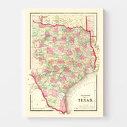 map of Texas
