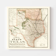 map of Texas