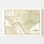 map of Texas