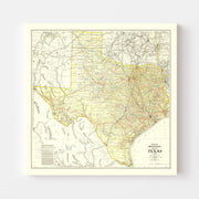 map of Texas