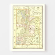 map of Utah
