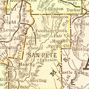 old Utah map
