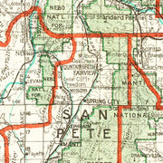 old Utah map