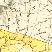 old Vermont map