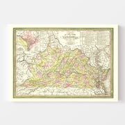 map of Virginia