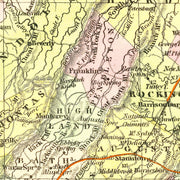 old Virginia map