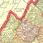 old Virginia map