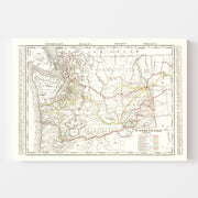 map of Washington