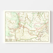 map of Washington