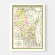 map of Wisconsin