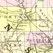 old Wisconsin map