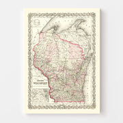 map of Wisconsin
